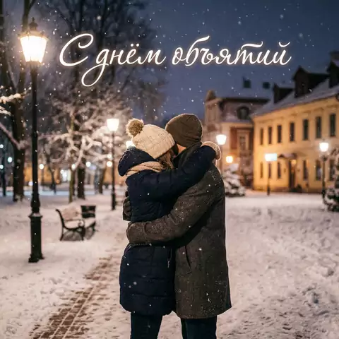 Картинки «С днём объятий» — милые открытки для поздравления