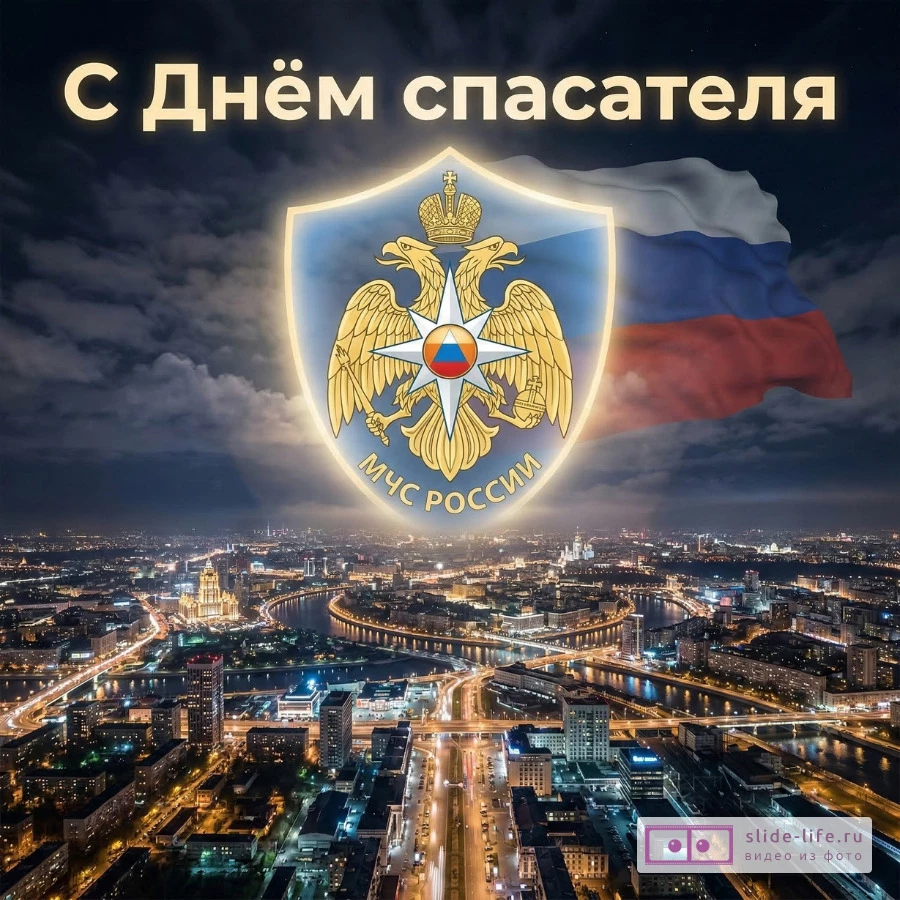 Открытка для поздравления с Днем спасателя