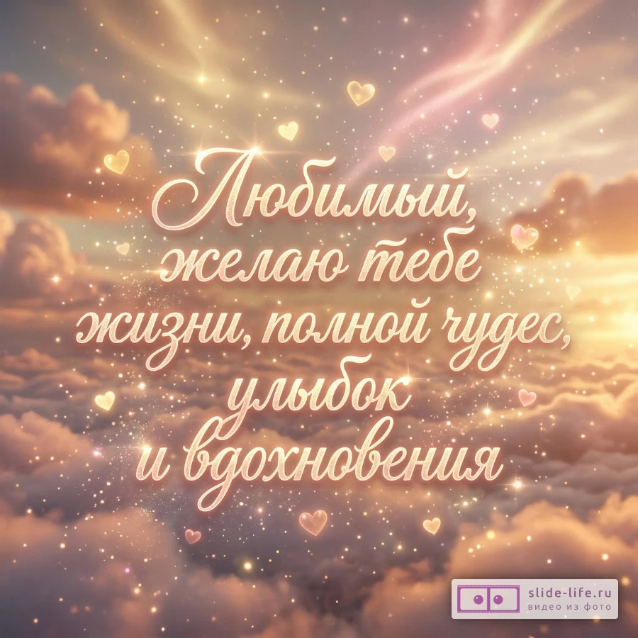 Короткие пожелания любимому мужчине