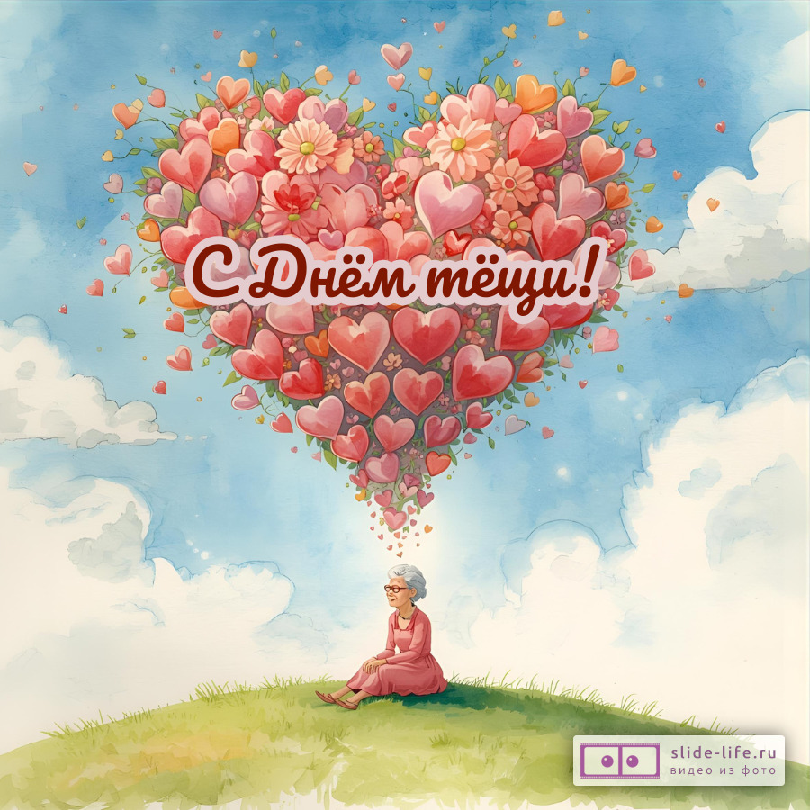 Открытка на день тёщи необычная