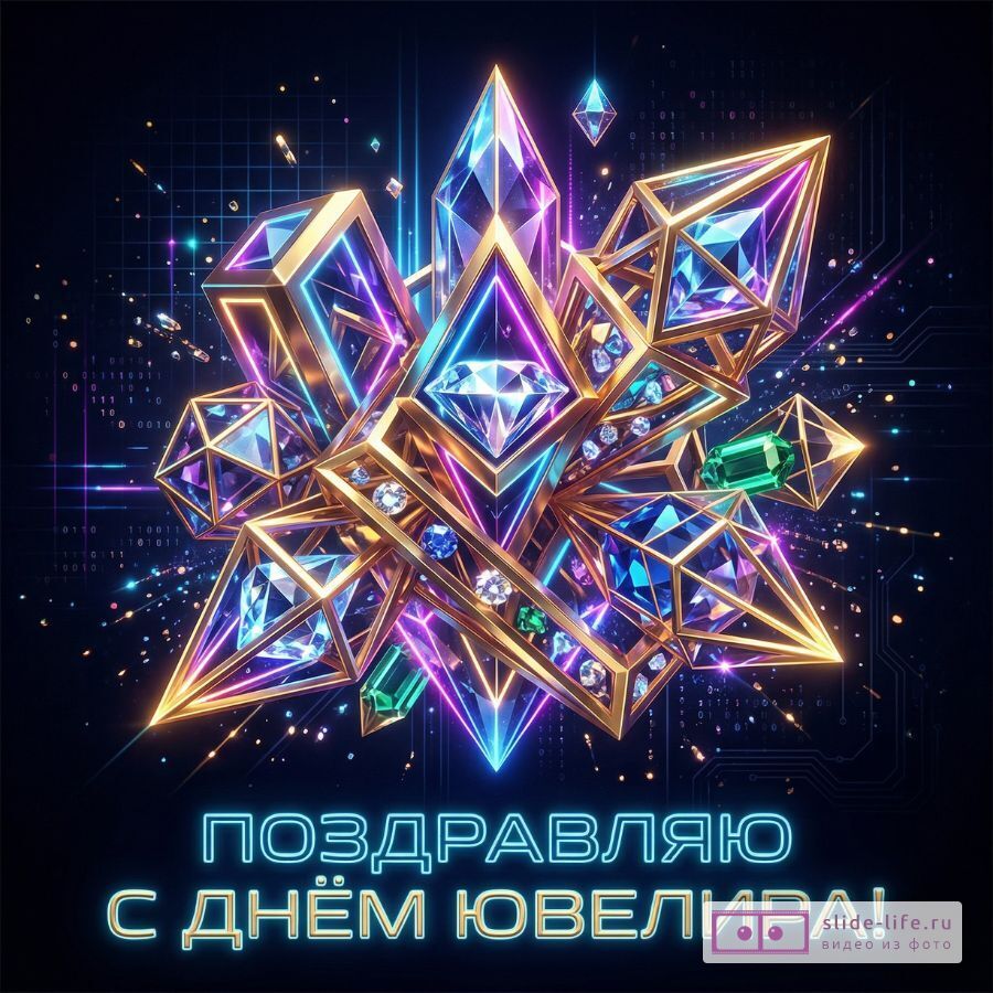 С Днём ювелира — скачать открытку бесплатно без регистрации