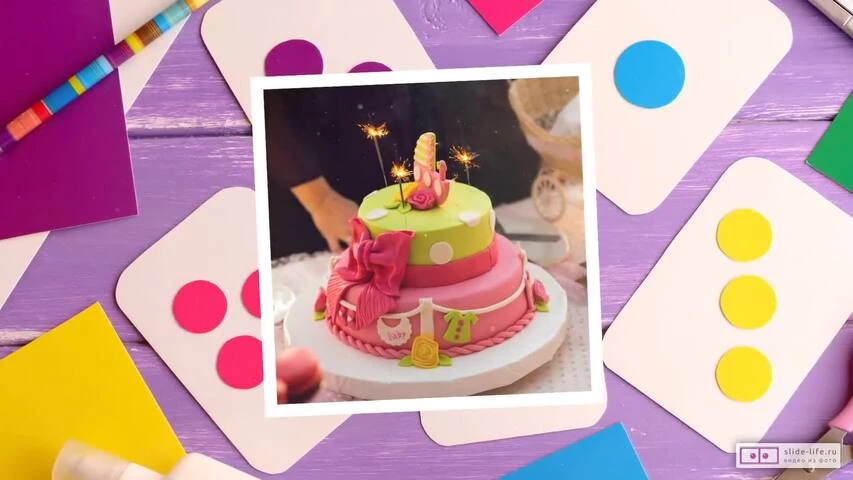 Короткое видео с днем рождения девочке 5 лет