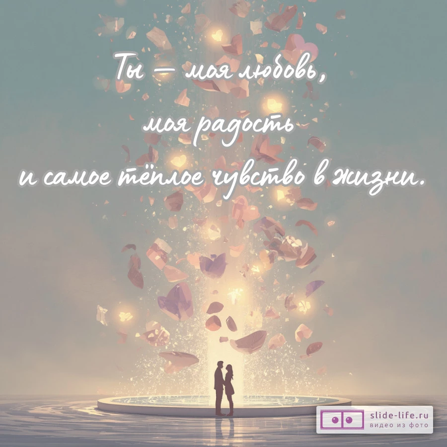 Романтические пожелания любимой женщине