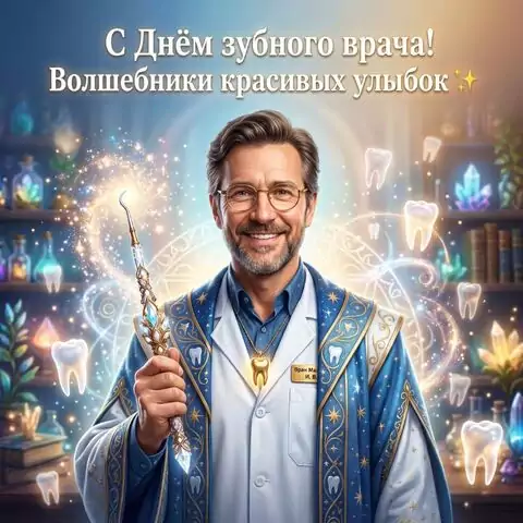 С Днём стоматолога картинки — лучшие открытки для врача-стоматолога