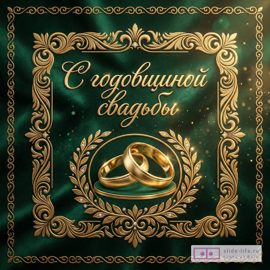 Годовщина свадьбы открытка для жены скачать бесплатно