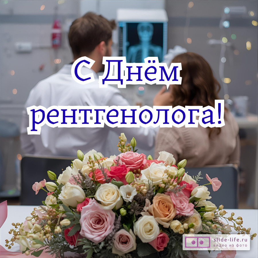 Открытка с днем рентгенолога