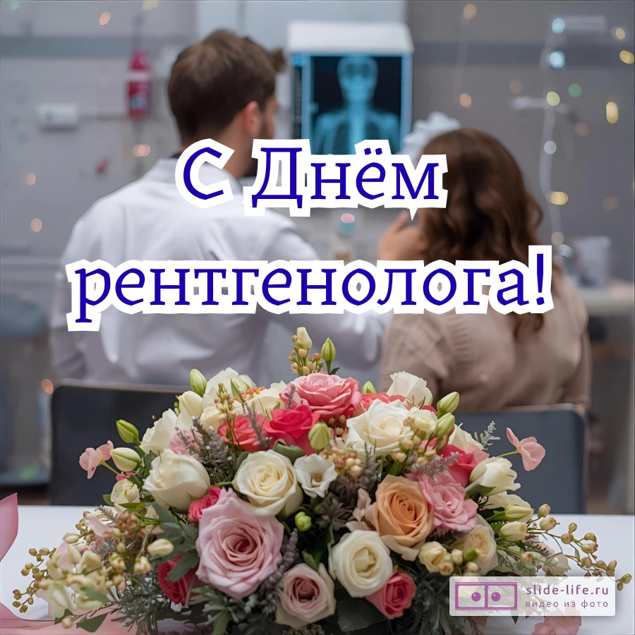 Открытка с днем рентгенолога