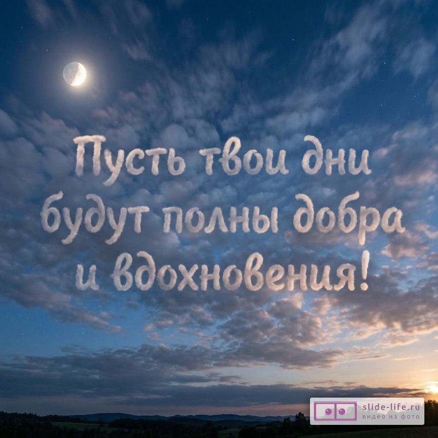 Пожелания вдохновения и счастья подруге