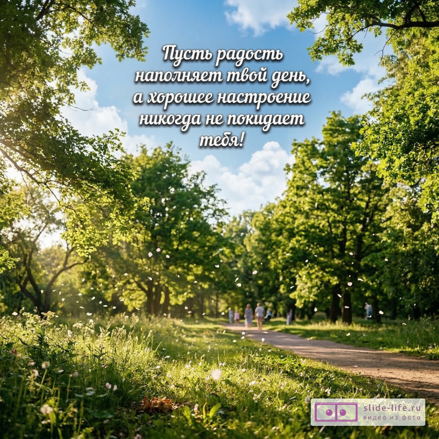 Пожелания другу для радости и улыбки